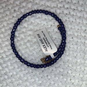 Alex and Ani Beaded Wrap Bracelet